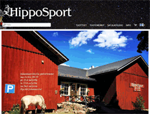Tablet Screenshot of hipposport.fi